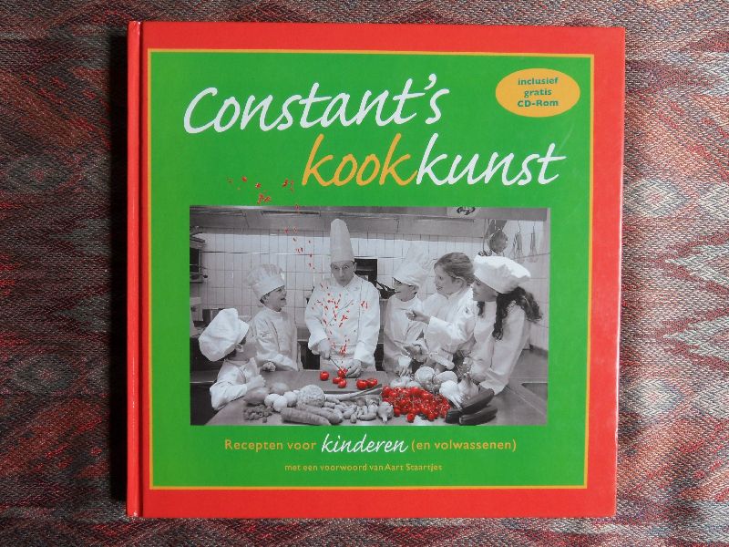 Fonk, Constant; OpSchrift; Osch, Yvonne van. - Constant`s Kookkunst. - Recepten voor kinderen (en volwassenen). - Voorwoord Aart Staartjes. Compleet met de CD.