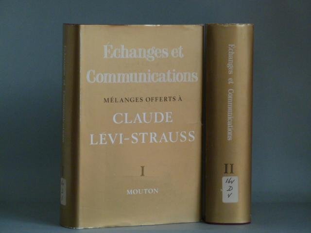 LÉVI-STRAUSS, C., POUILLON, J., MARANDA, P., (ED.) - Échanges et communications. Melanges offerts à Claude Lévi-Strauss à l'occasion de son 60ème anniversaire. 2 volumes.