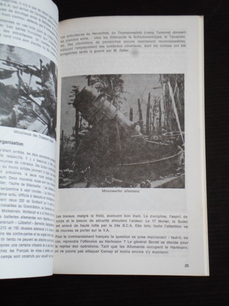 Wirth, A. - Les Combats du Hartmannwillerkopf 1914-1918