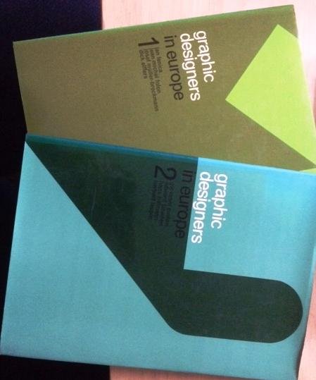 Hillebrand, Henri - Graphic Designers in Europe. 2 volumes.