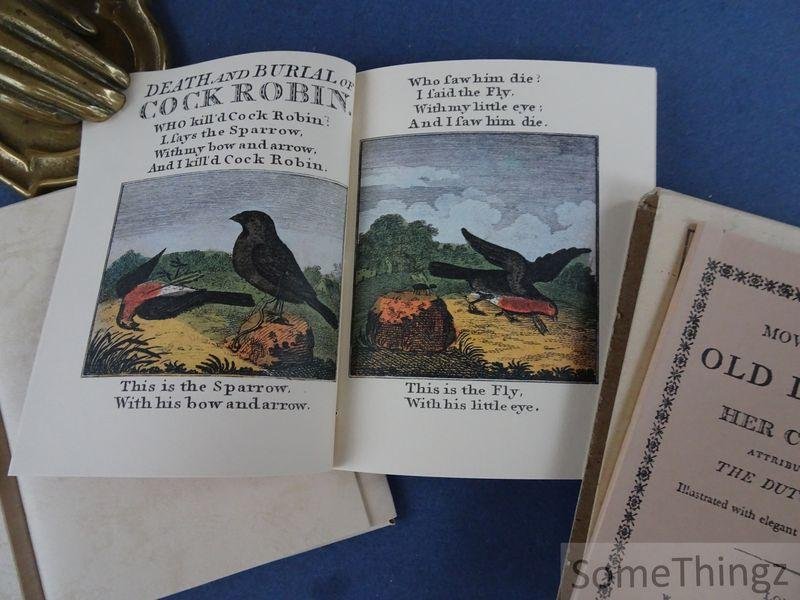 N/A. - Facsimile Editions from The Osborn Collection of Early Children's Books: The Death and Burial of Cock Robin and The Moving Adventures of Old Dame Trot and her Comical Cat. [2 vol.]