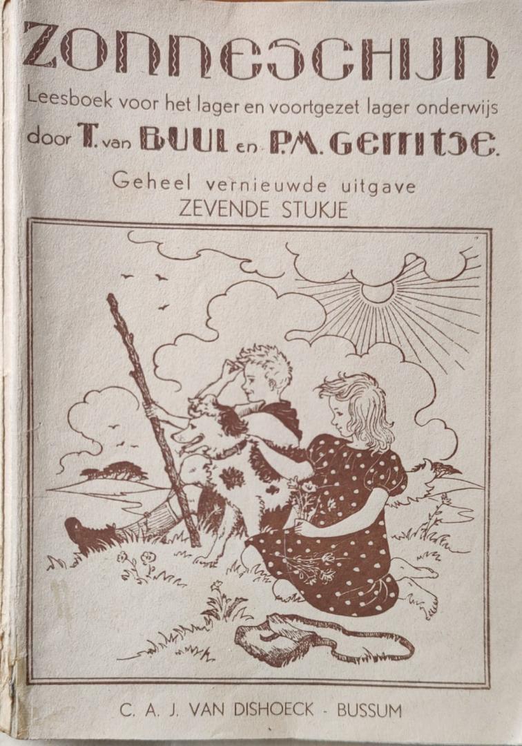 Buul, T. van.  Gerritse, P. M. - Zonneschijn, leesboek voor het lager en voortgezet lager onderwijs, deel 6, 7 en 9