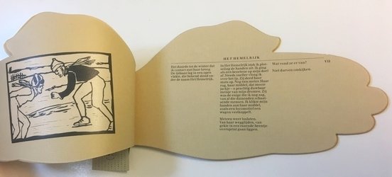 MULDER, Jan - De vrouw als karretje. Een fenomenologie over het te duwen voorwerp. (Met 16 linosneden van Martin Ruyter).