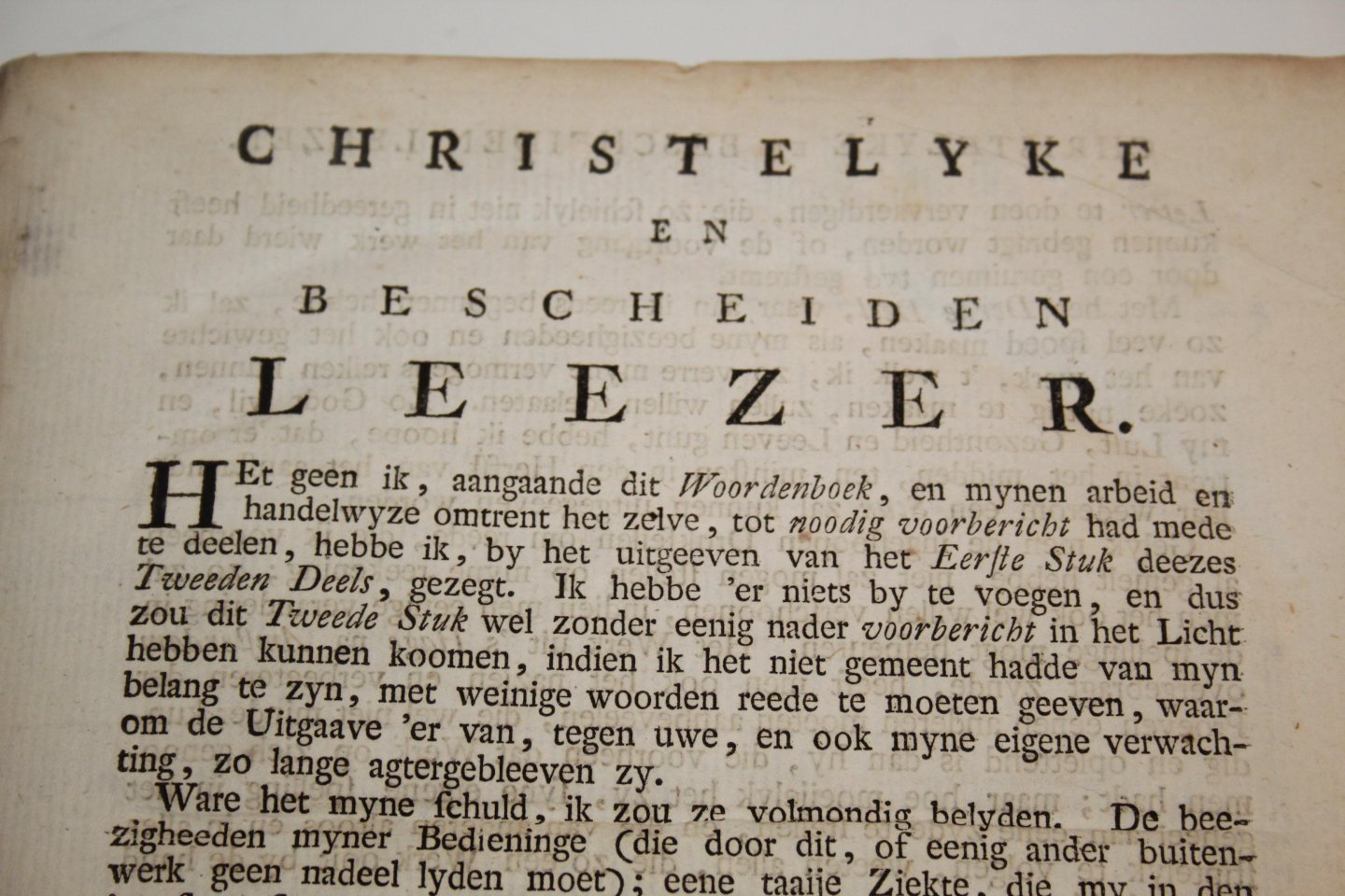 Staringh, Jacob Gerard - Bybels Zakelyk Woordenboek … door Jacob Gerard Staringh. Letter E. en F. Tweede deel, tweede stuk