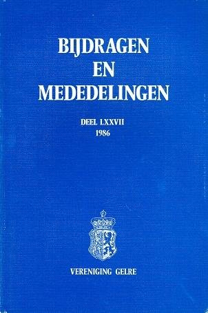 Diverse - Bijdragen en Mededelingen Deel LXXVII 1986