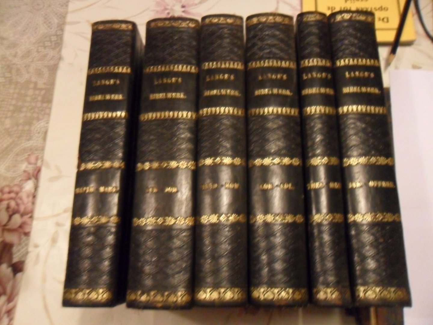 Lange J.P. e.a. - Das Evangelium 6 delen