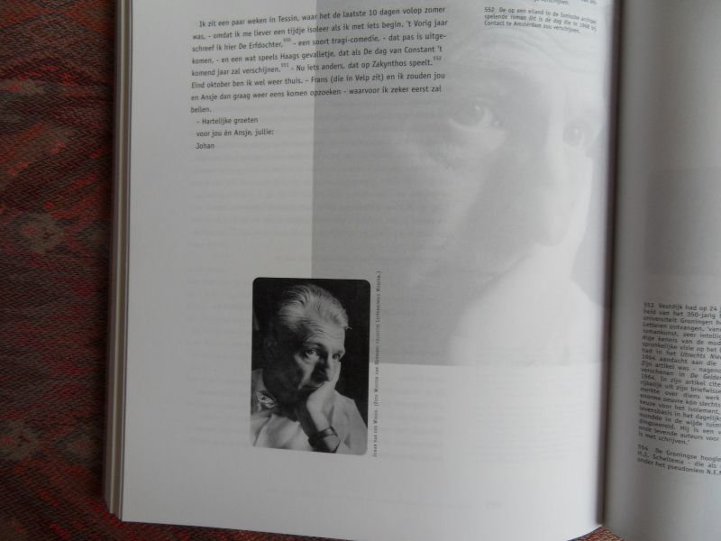 Duyff, Tim [bezorgd door met medewerking van T. van Deel]. - Je bent een onmogelijk man ! - De briefwisseling tussen Simon Vestdijk en Johan van der Woude 1939 - 1969.