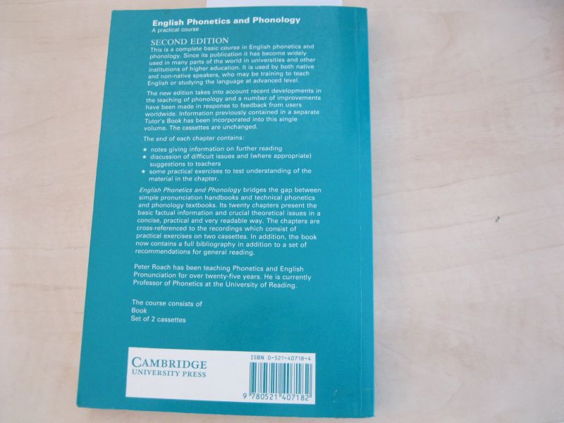 Roach, Peter - English Phonetics and Phonology