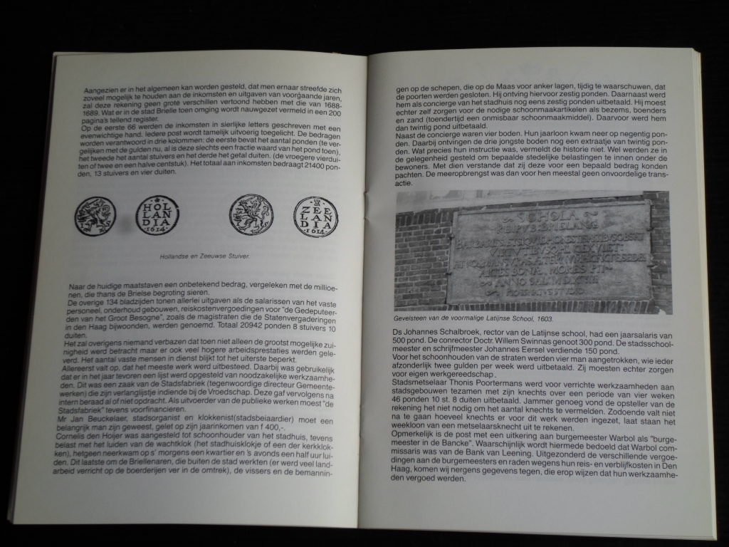 Klok, J. - Den Briel in de tijd van Willem & Mary, Brochure