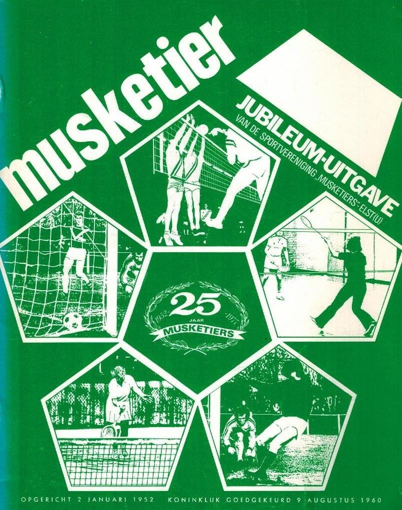  - 25 jaar Musketiers -1952-1977