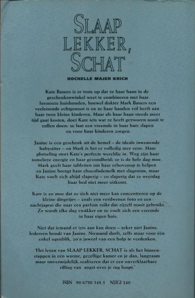 Verwonderend Boekwinkeltjes.nl - Majer Krich, Rochelle - SLAAP LEKKER, SCHAT JW-78