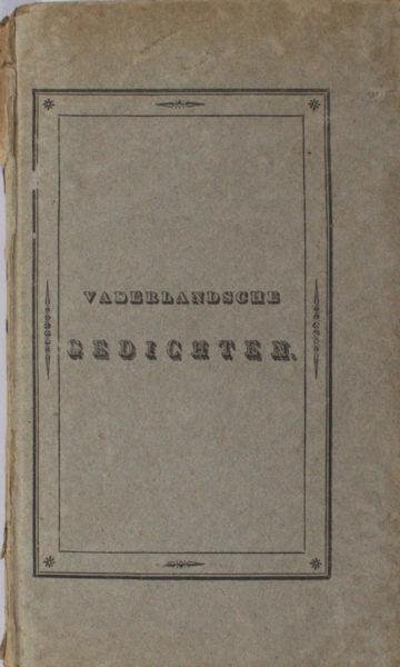 Broek, L. van den. - Vaderlandsche gedichten.