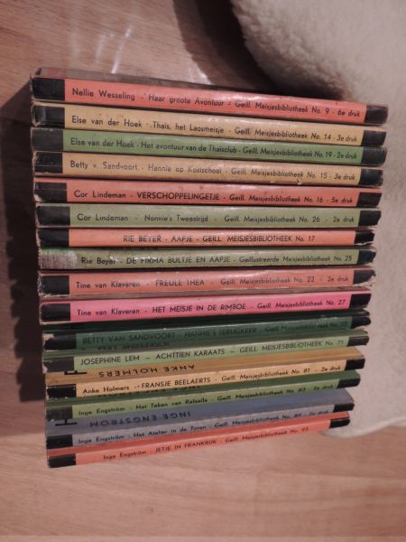 Hoek van der Else - Het avontuur van de Thaisclub  - Meisjesbibliotheek no 19