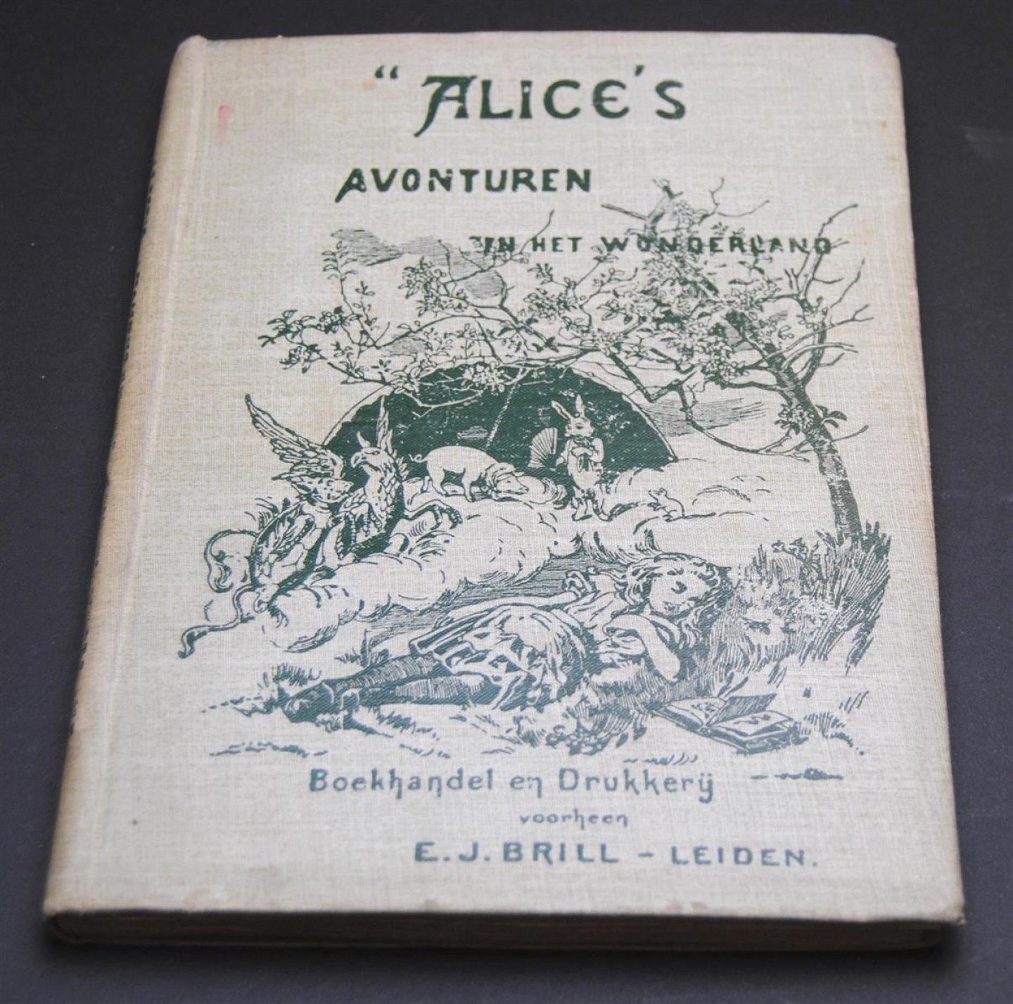 Carroll, Lewis - Alice's avonturen in het wonderland / naar het Engelsch van Lewis Carroll ; met 40 illustraties van John Tenniel ; [vert. uit het Engels door R. ten Raa]