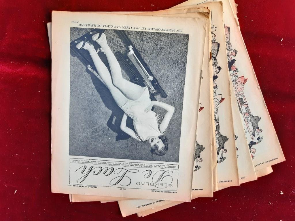 REDACTIE - weekblad de Lach  foto, humor, lectuur  weekblad jaar 1928