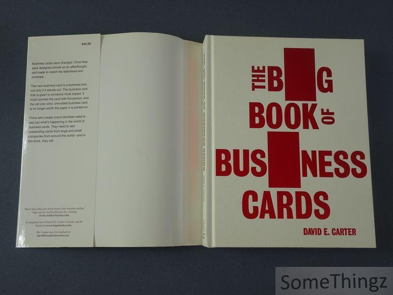 David E. Carter. - The Big Book of Business Cards.