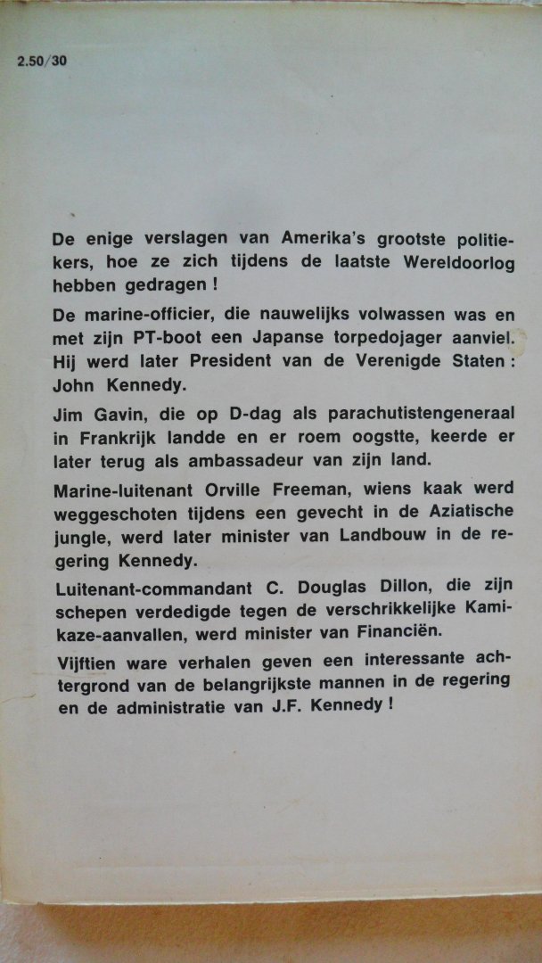 Hirsch Phil - Oorlogshelden van Kennedy