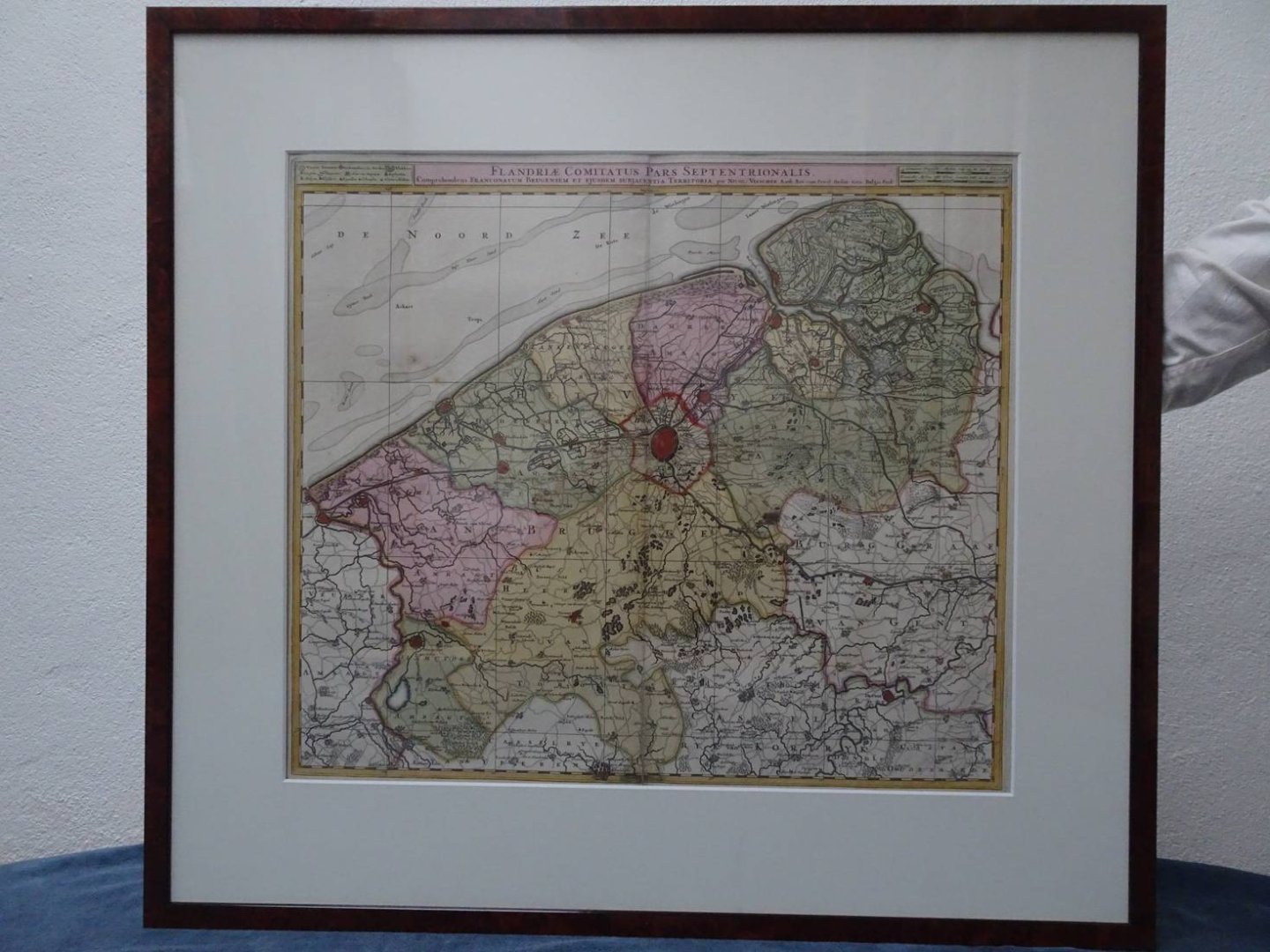 West-Vlaanderen. - Flandriae Comitatus Pars Septentrionalis.