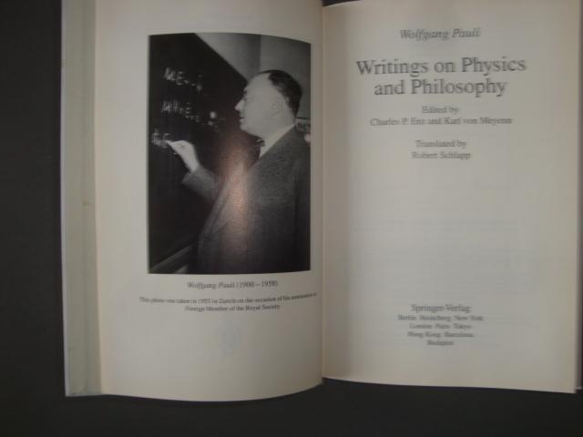 Pauli, Wolfgang - Writings on Physics and Philosophy