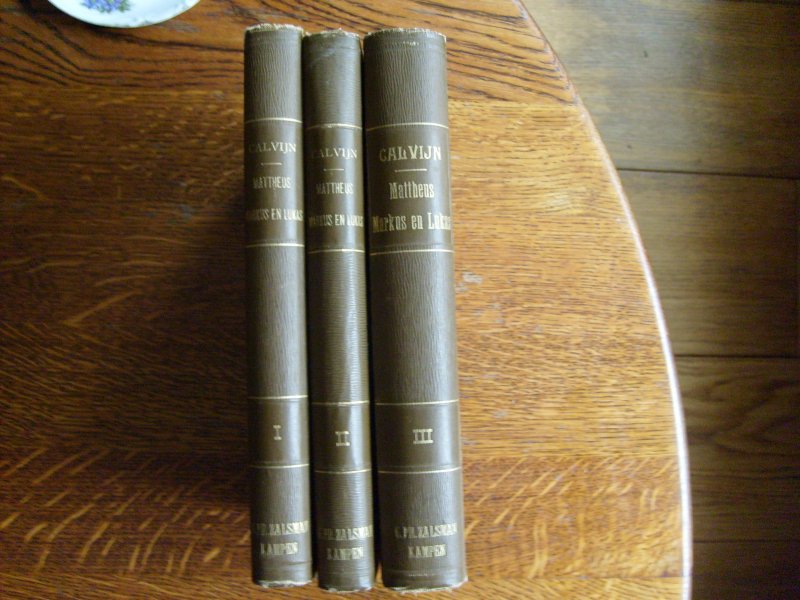 Kalvijn Johannes - De Evangeliën van Mattheus, Markus en Lukas