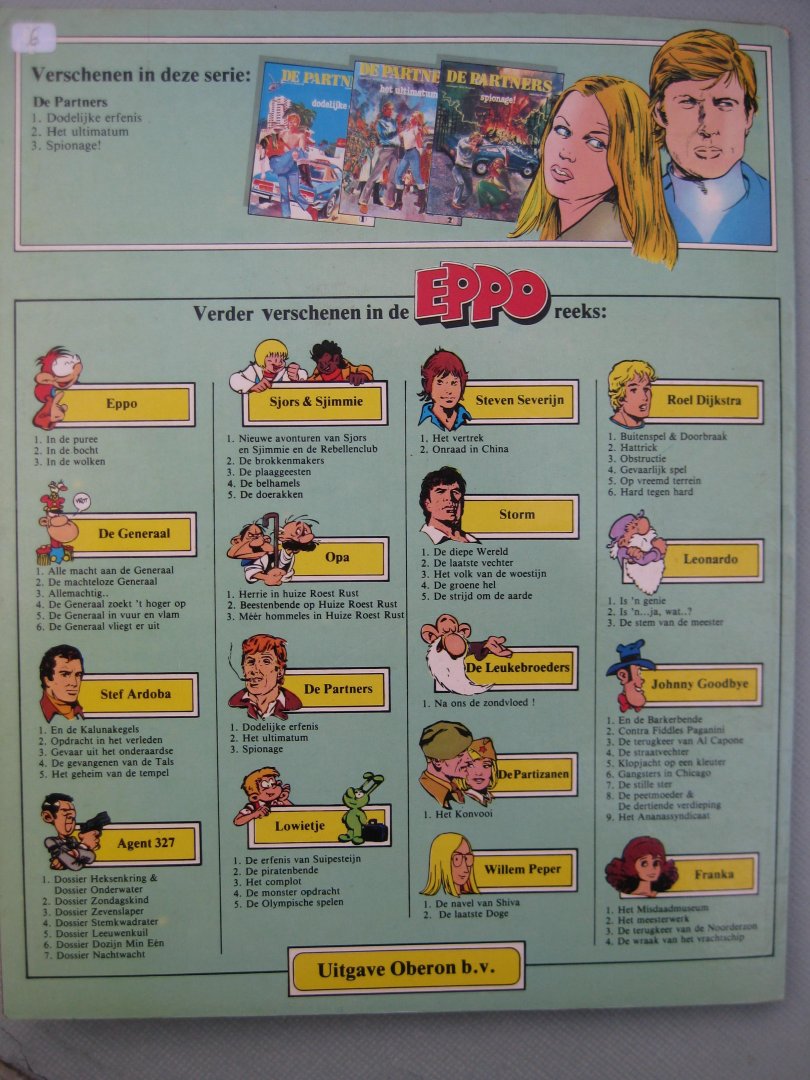 Matena, Dick - De Partners. Spionage!