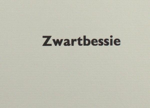 Schmidt, Annie M.G. - Zwartbessie.