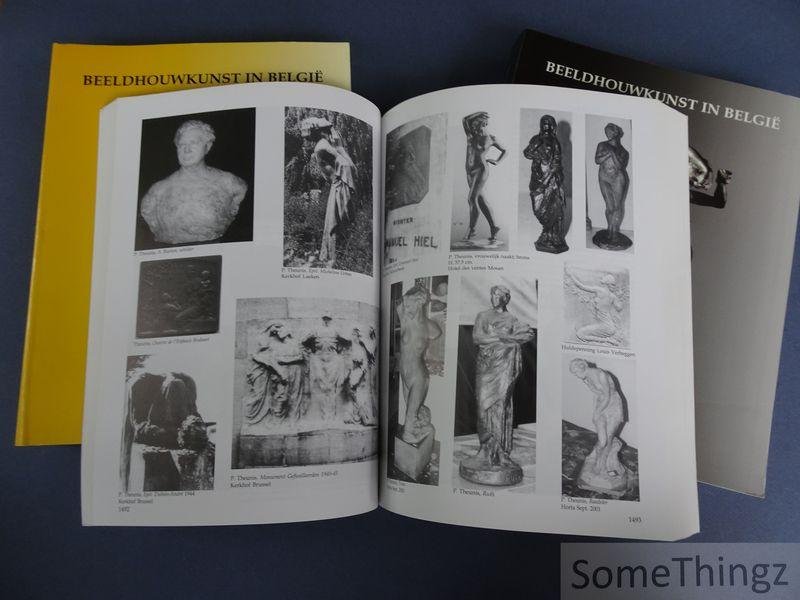 Cor Engelen - Mieke Marx. - Beeldhouwkunst in België vanaf 1830. [3 delen compleet.]