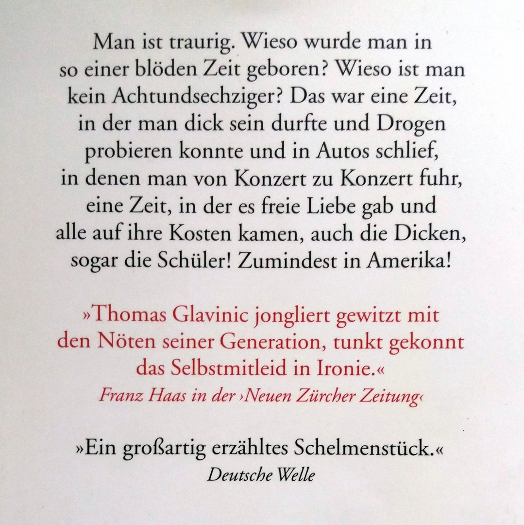 Glavinic, Thomas - Wie man leben soll (DUITSTALIG)