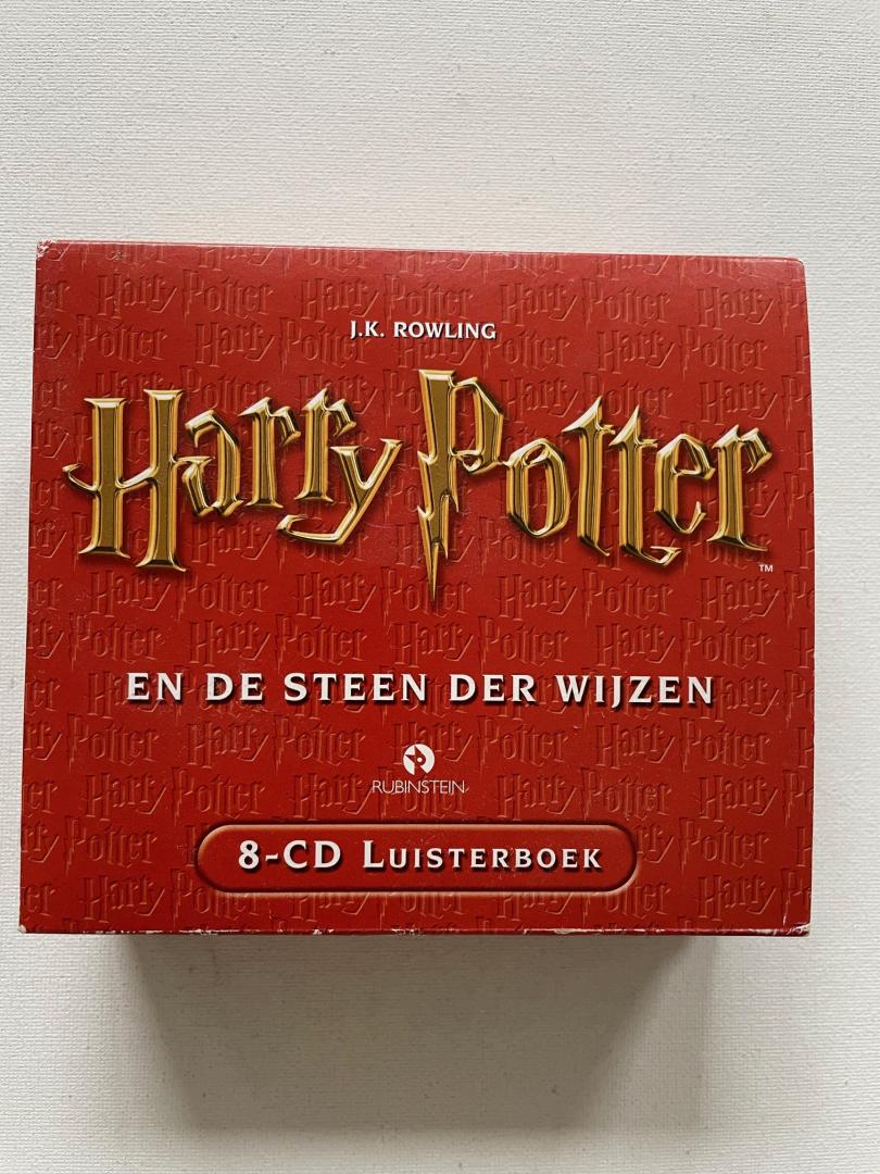 J.K. Rowling - Harry Potter en de steen der wijzen 8 CD / Luisterboek met de stemmen van Jan Meng