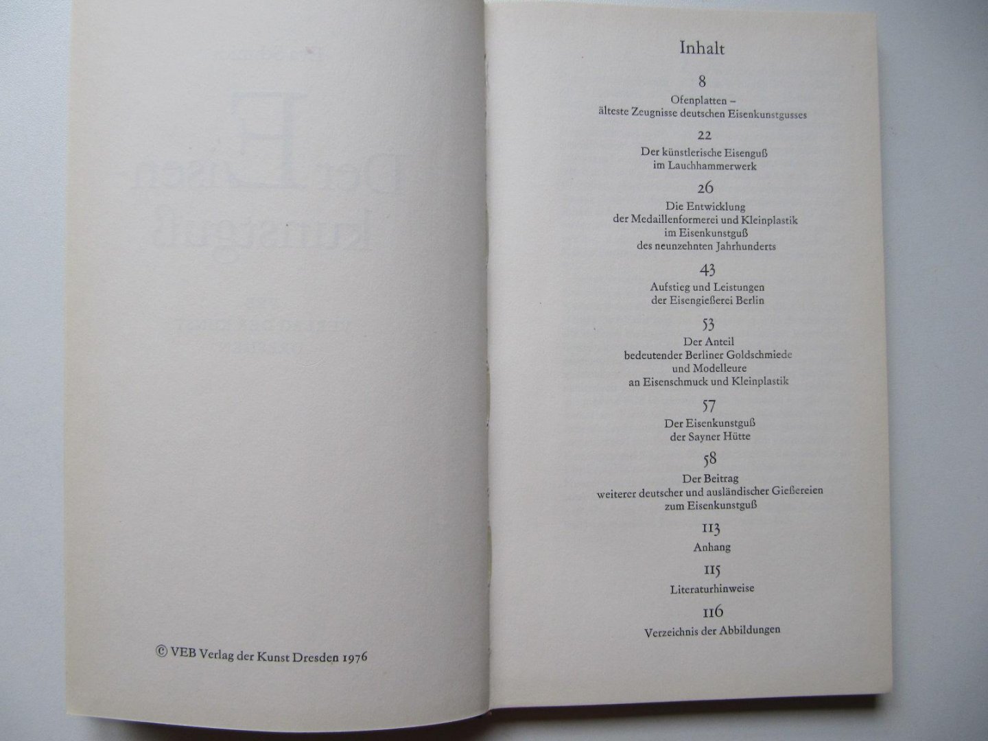 E. Schmidt - Der Eisenkunstguss