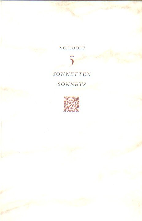 Hooft, P.C. - 5 sonnetten / 5 sonnets.