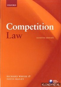 Whish, Richard & David Bailey - Competition law