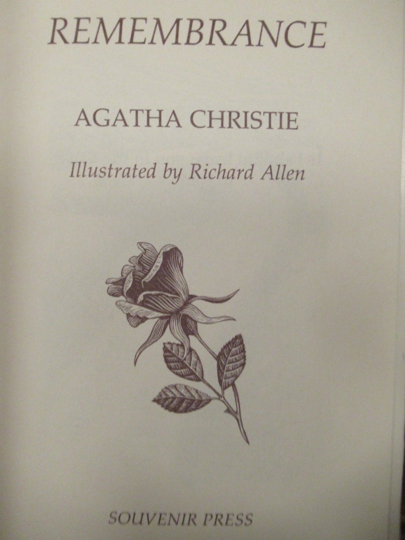 Christie, Agatha - Allen, Richard - Remembrance