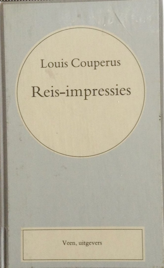 Couperus, Louis - Reis - impressies