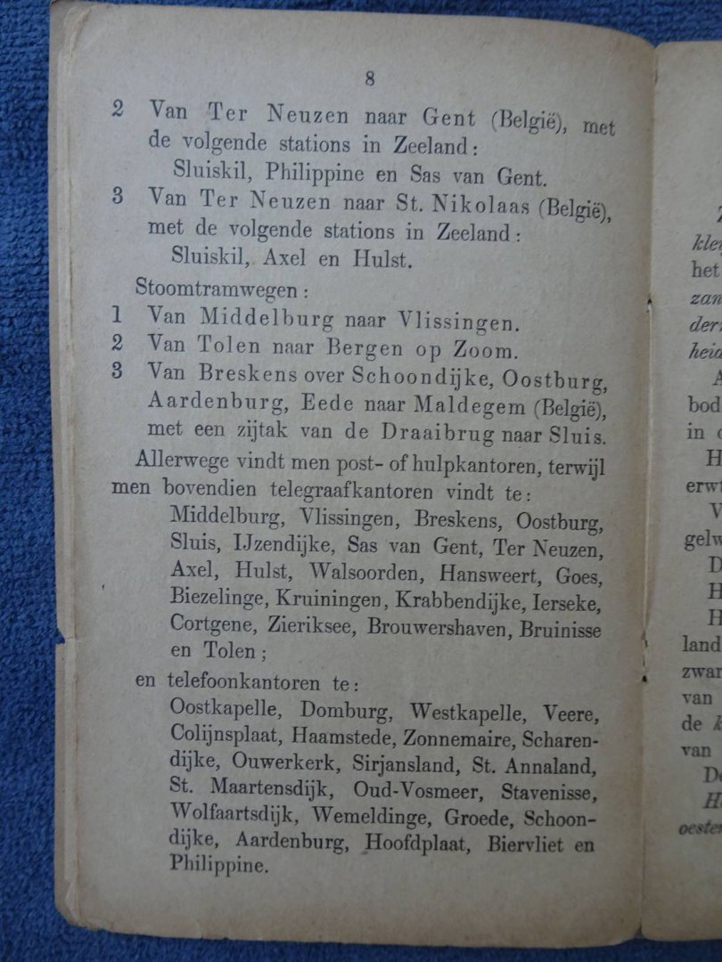 Pické, C.J. & Chr. van de Linde. - Leerboekje der aardrijkskunde van Zeeland, ten gebruike bij de schoolkaarten der Provincie Zeeland.