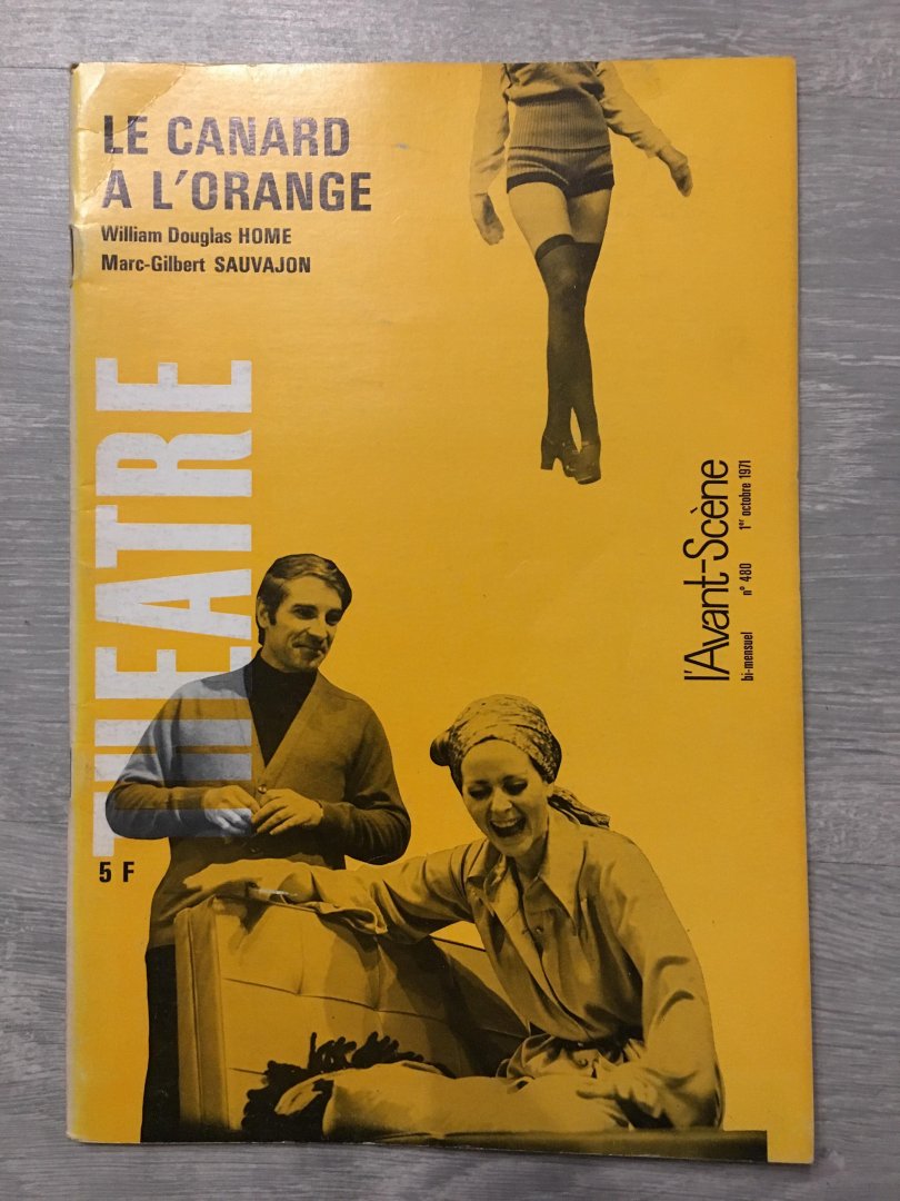 Redactie - L'avant Scène THEATRE, No 480, 1octobre 1971