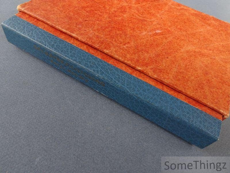 Peter Handke / Willy De Backere (bookbinder). - Selbstbezichtigung. [Only 2 copies existing. This is copy 2: "Uitgevoerd in het voorjaar 2000 in 2 exemplaren. Dit is N° 2. De Backere, Willy."]