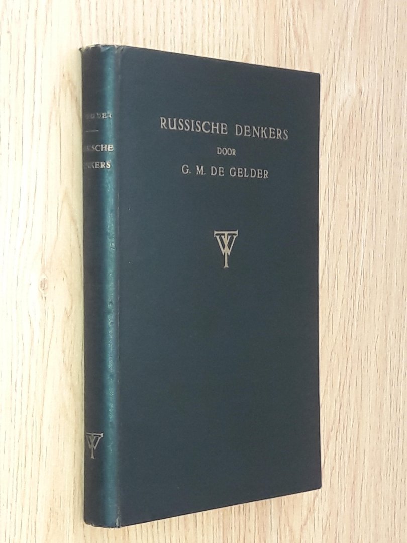 Gelder, G.M. de - Russische denkers