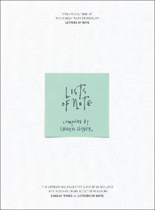 auteur onbekend - Lists of Note