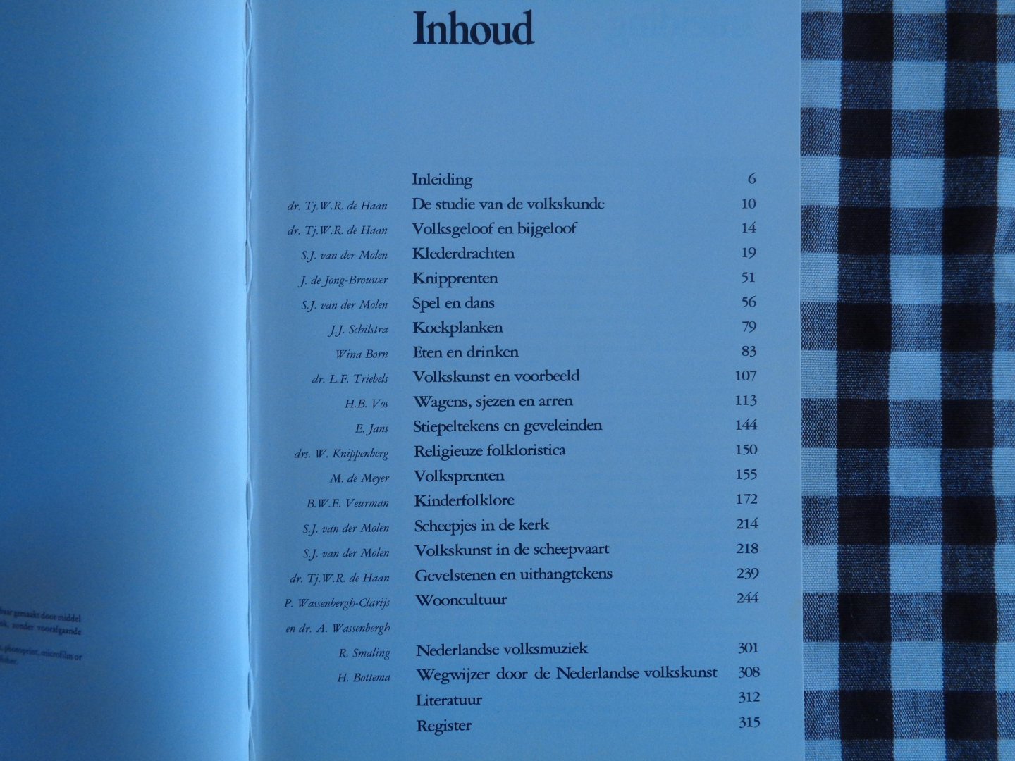 Haan - Onze volkskunst / druk 1