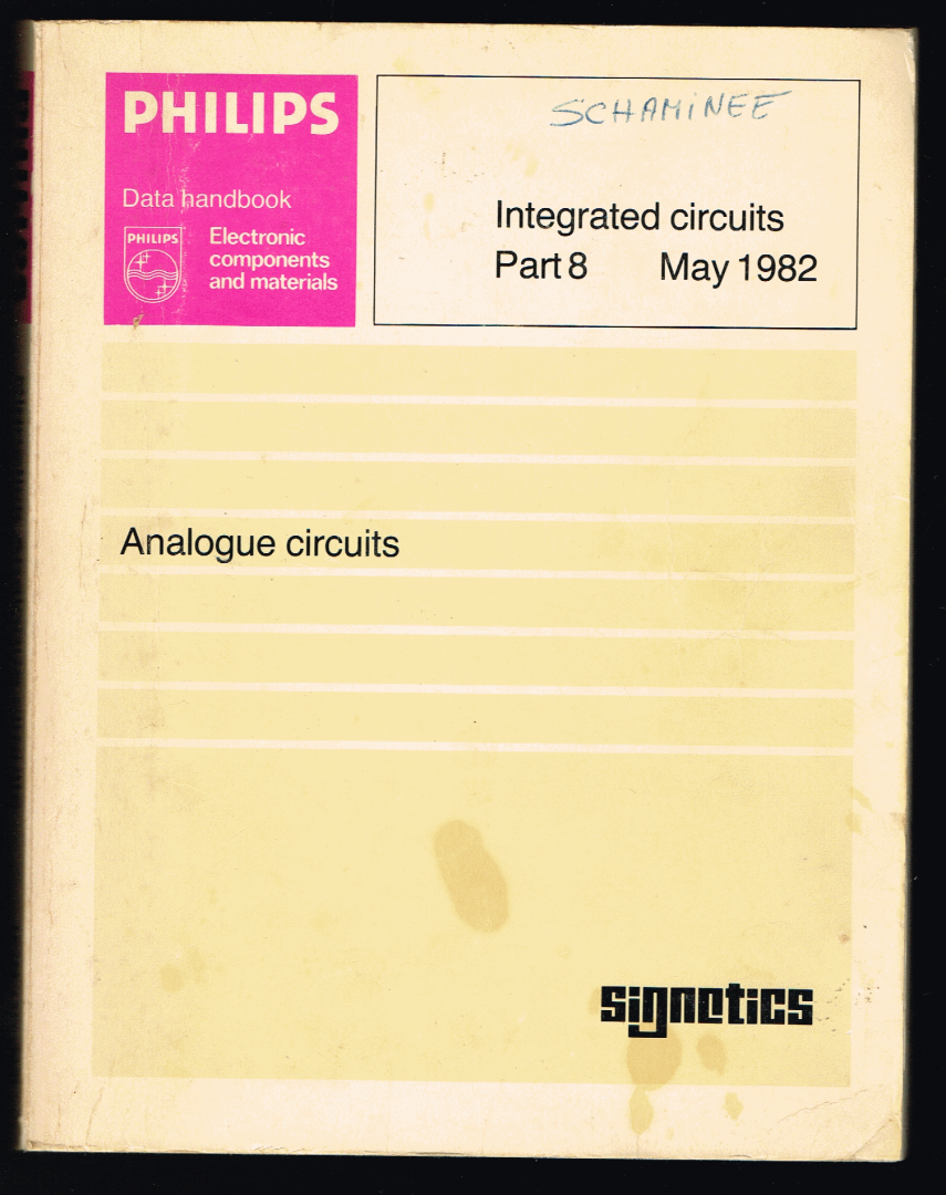 Philips - 8 :  integrated circuits part 8  march 1982 :  analogue circuits
