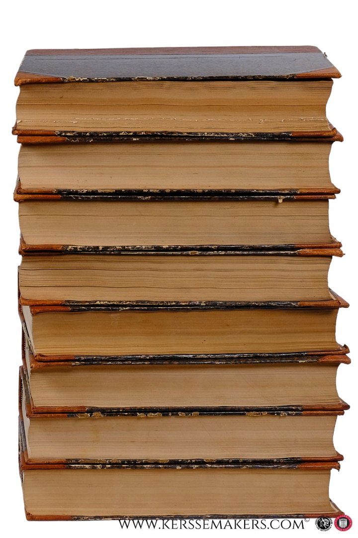 Joannis de Lugo / J. B. Fournials. - Disputationes scholasticae et morales. Editio nova... accurante J. B. Fournials. [ 8 volumes ].