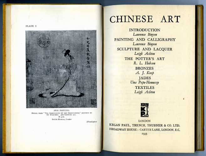Binyon, Laurence - Chinese Art