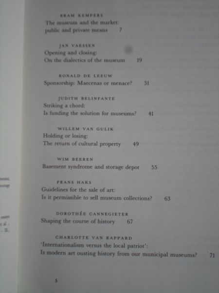 Soest, Rob van /d'Arts, Ed by - Generators of Culture, The museum as a stage