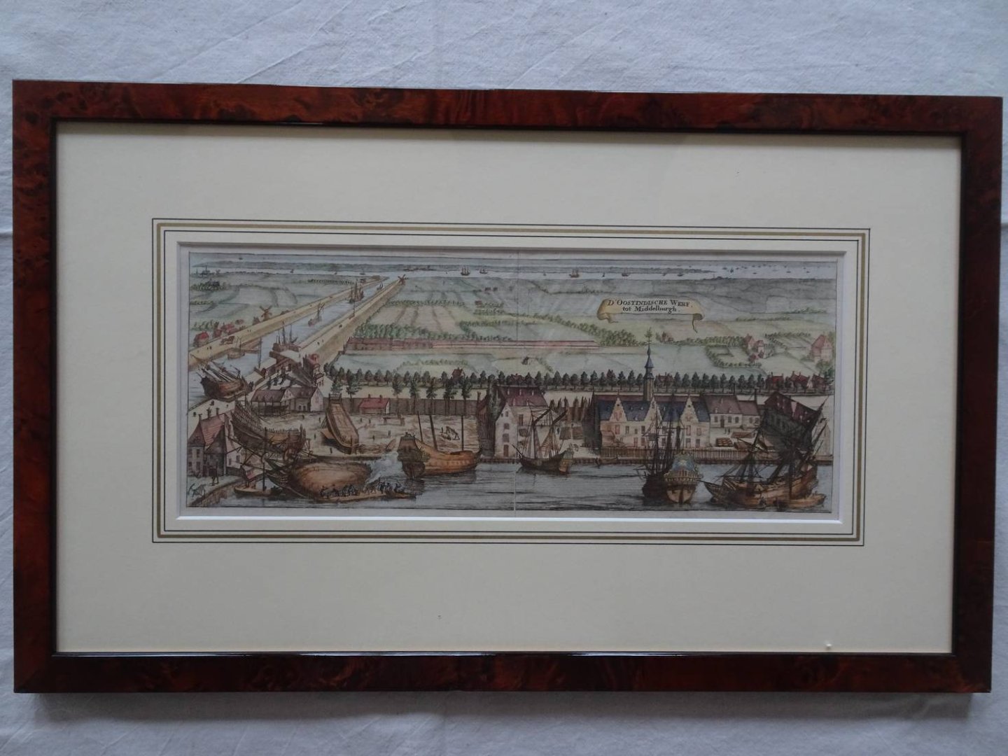 Middelburg. - D'Oostindische Werf tot Middelburgh.