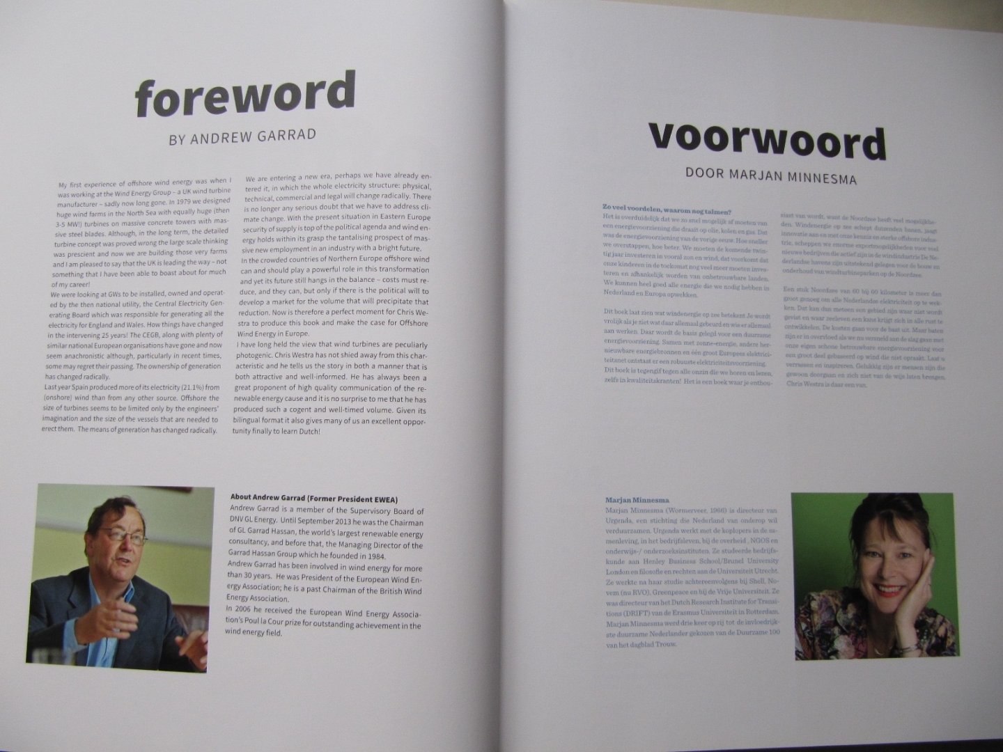 Westra, Chris - Offshore wind / clean energy from the sea - schone elektriciteit van zee