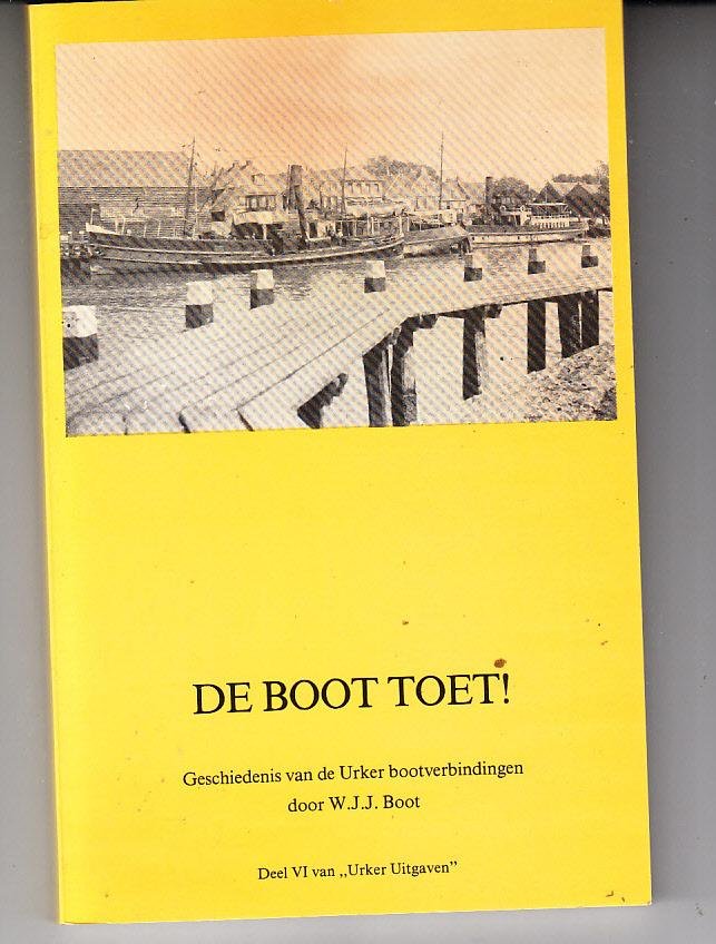 W.J.J.Boot, - De Boot Toet!, Geschiedenis van de Urker bootverbindingen