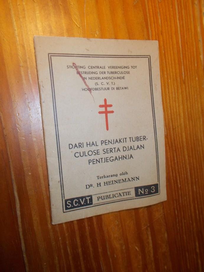 HEINEMANN, H., - Dari hal penjakit tuberculose serta djalan pentjegahna.