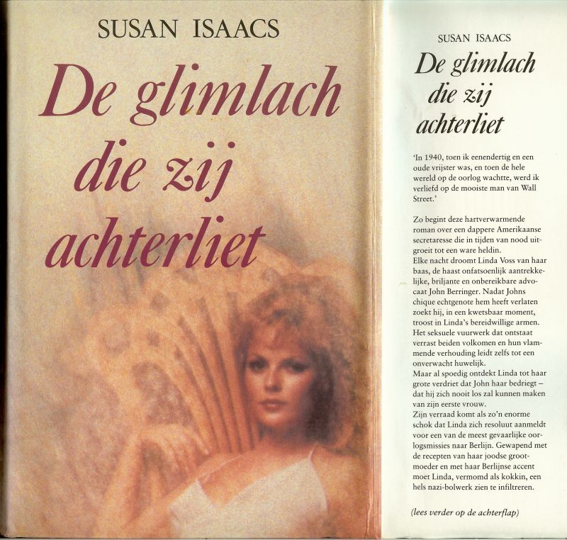 Isaacs, Susan .. vertaling door : Parma van Loon - De glimlach die zij achterliet