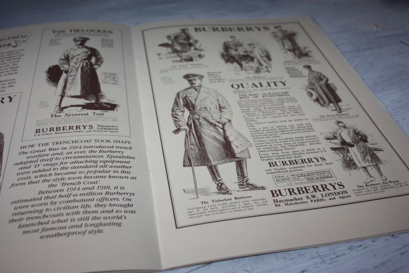  - BURBERRYS of London established 1856. An elementary history of a great tradition